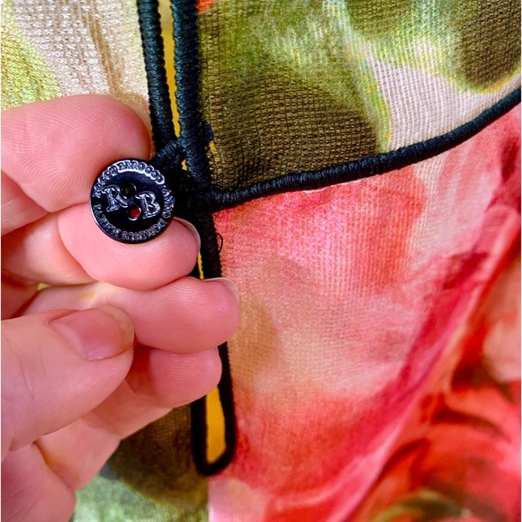 🎊HP🎉 Roccobarocco floral mini dress - Picture 7 of 8